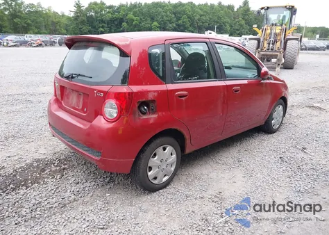 2009 Pontiac G3 из США, поврежденный, VIN KL2TD66E09B647915